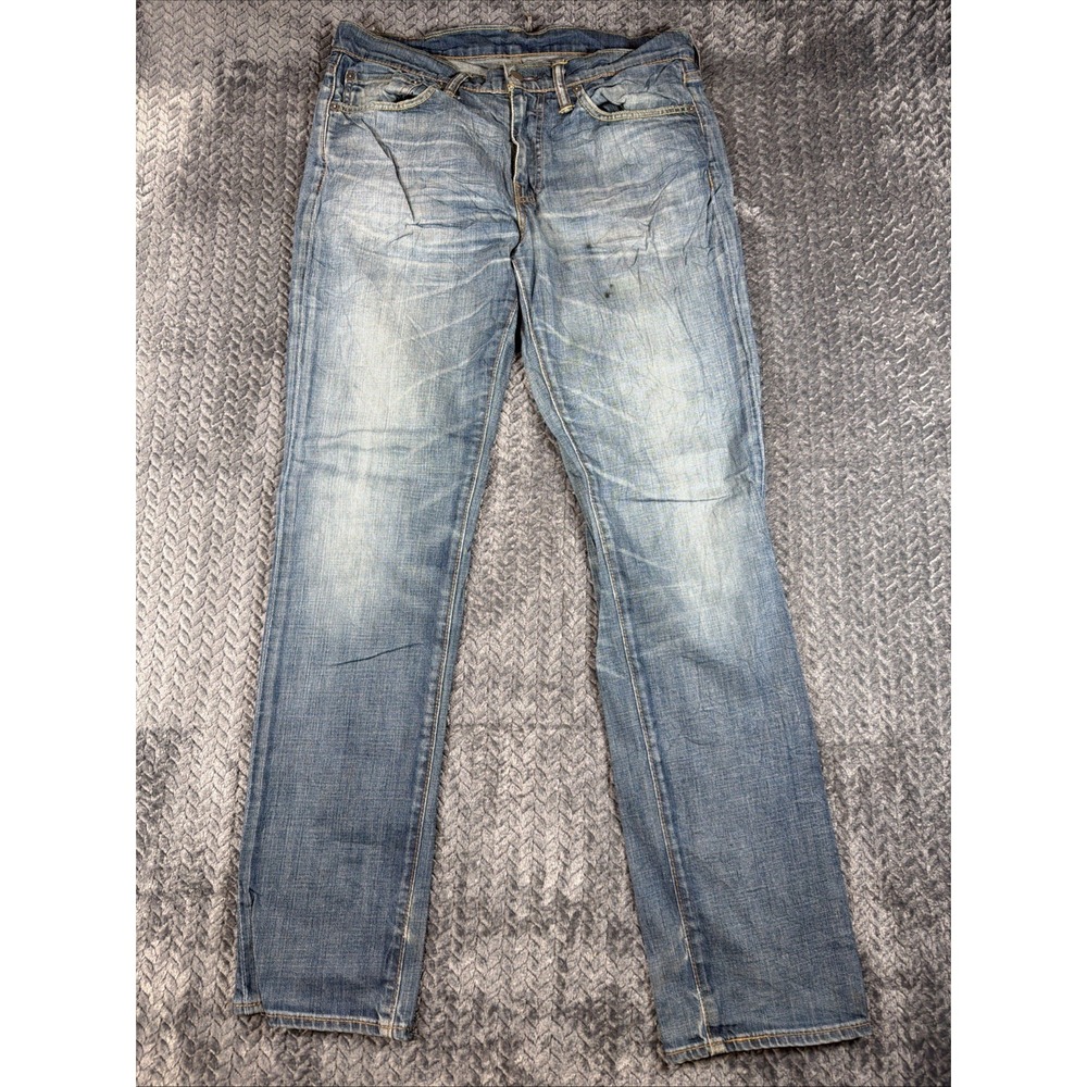 Levi's 511 Slim Fit Jeans Mens W32 L32 Blue Denim Classic Casual Pants